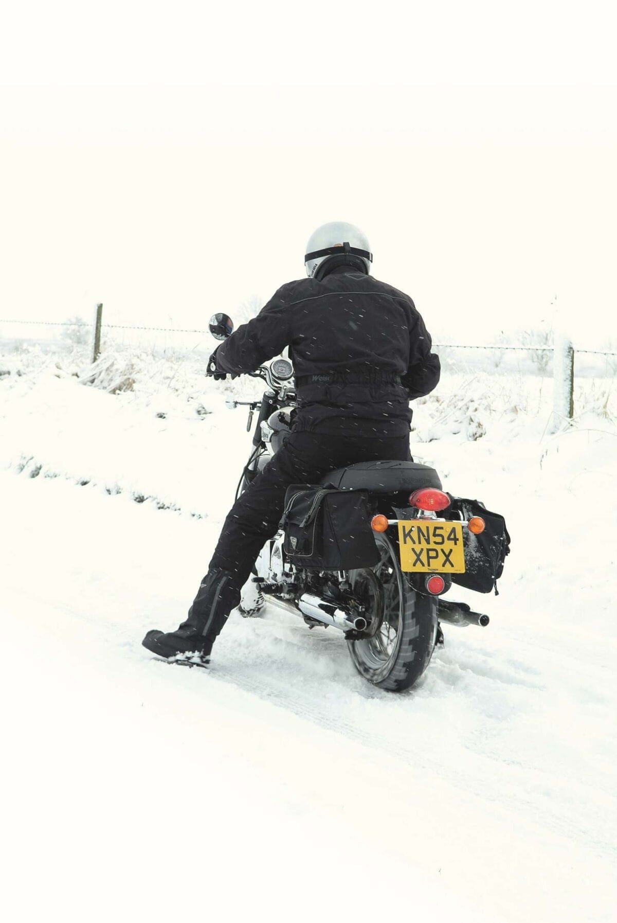 riding in snow