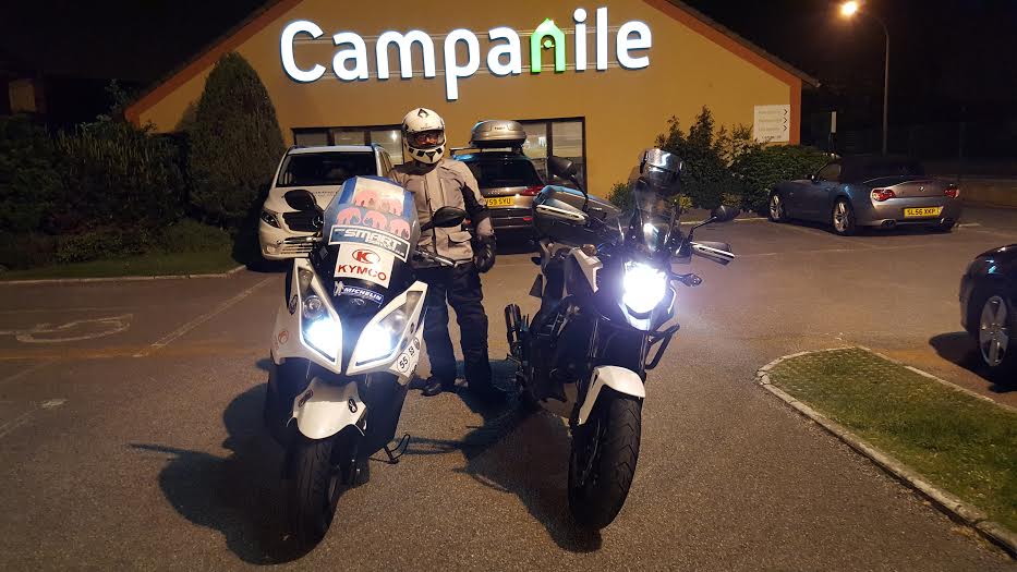 Calais - the start and finish of the epic journey