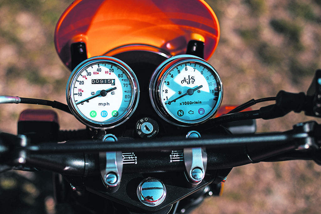 ajs tempest scrambler 125