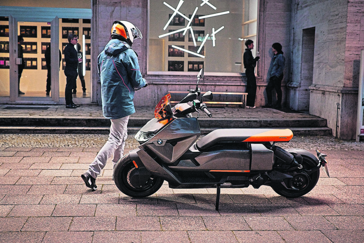 BMW CE 04 electric scooter