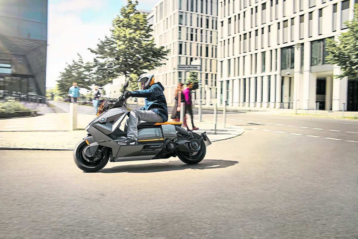 BMW CE 04 electric scooter