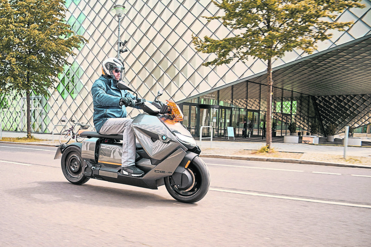 BMW CE 04 electric scooter